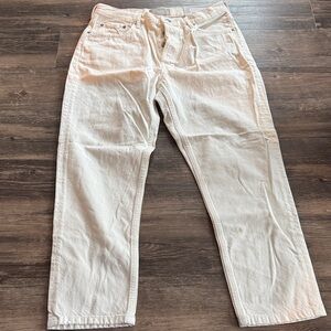 Everlane white jeans new with tags